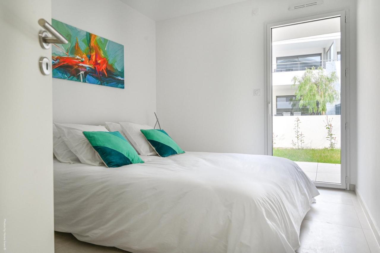 T4 Neuf - Jardin-Terrasse Et Piscine - Acces Direct Plages Et Centre Village - App C 12 Сен-Сир-сюр-Мер Экстерьер фото