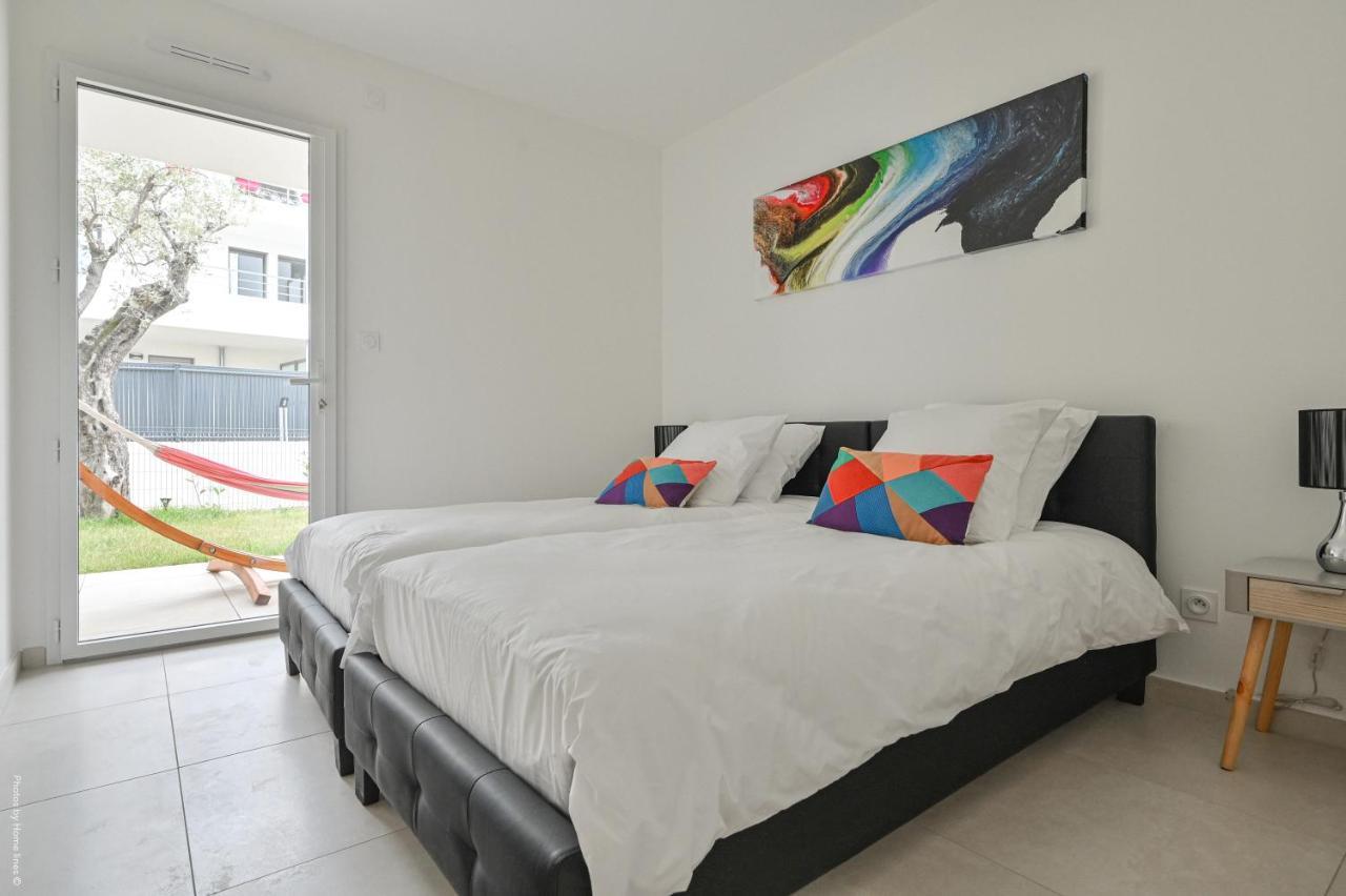 T4 Neuf - Jardin-Terrasse Et Piscine - Acces Direct Plages Et Centre Village - App C 12 Сен-Сир-сюр-Мер Экстерьер фото